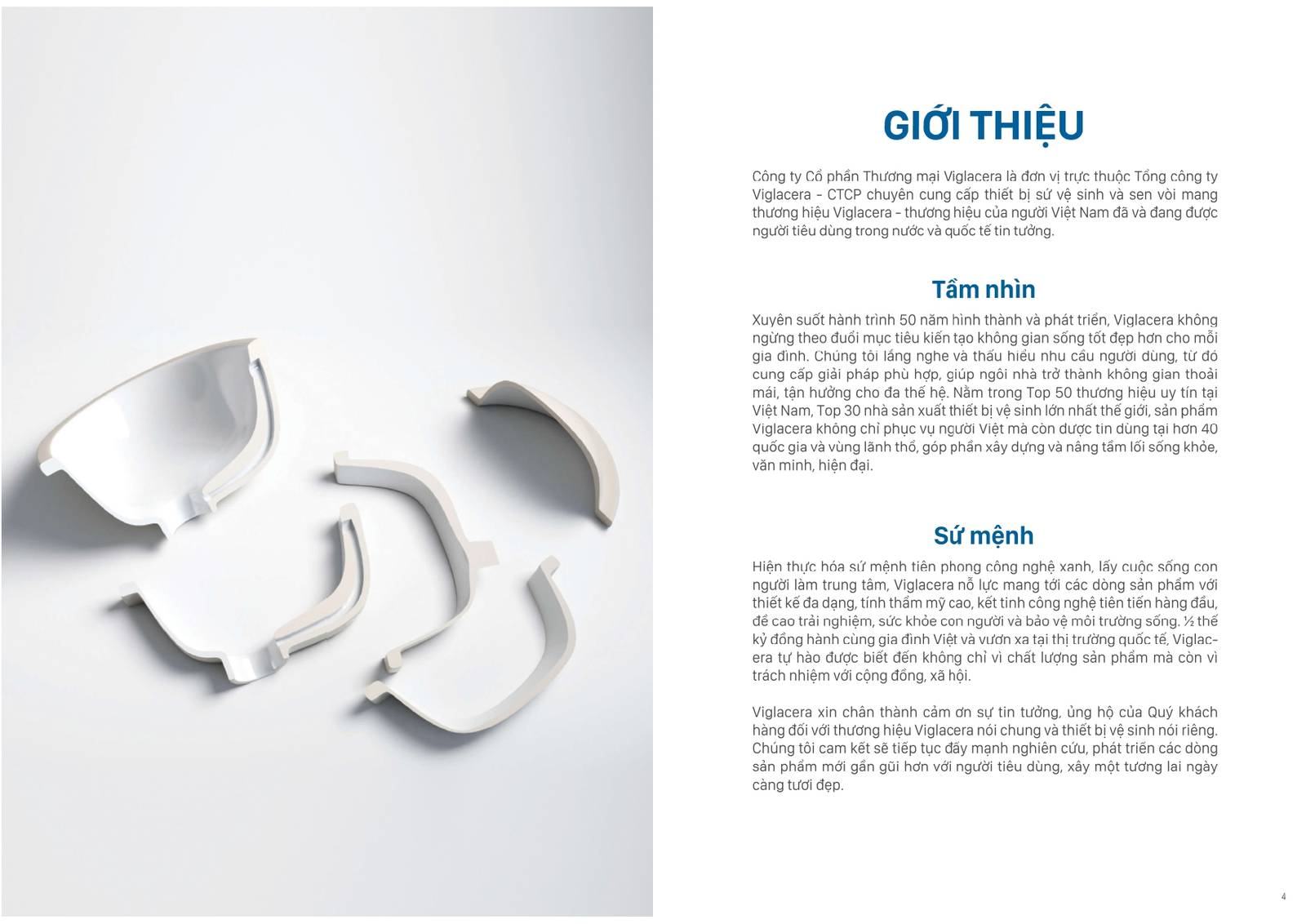 Catalogue và Bảng giá Thiết bị vệ sinh VIGLACERA mới nhất 2025 /Page 2
